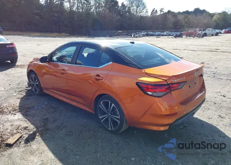 2021 Nissan Sentra Sr Xtronic Cvt z USA, uszkodzony, nr VIN 3N1AB8DV4MY247295